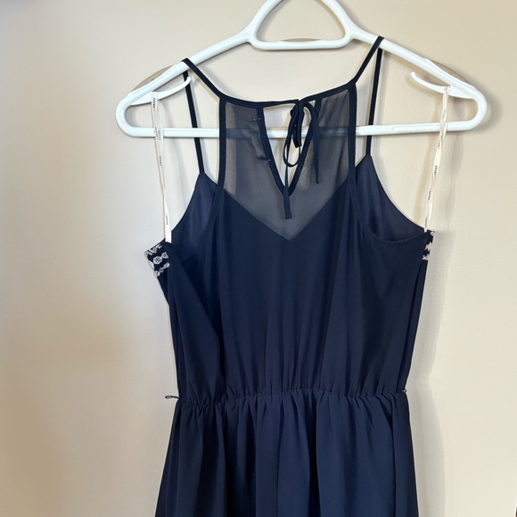 Navy mini dress - Picture 3 of 5